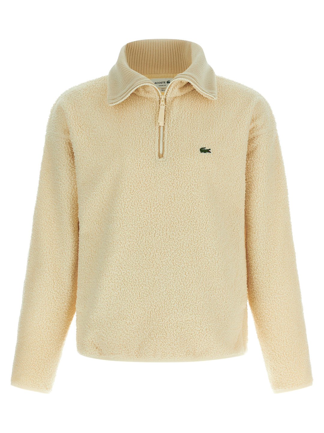 Lacoste Teddy Sweatshirt - Beige | 209f246397504cf608e129d764544a7905747548