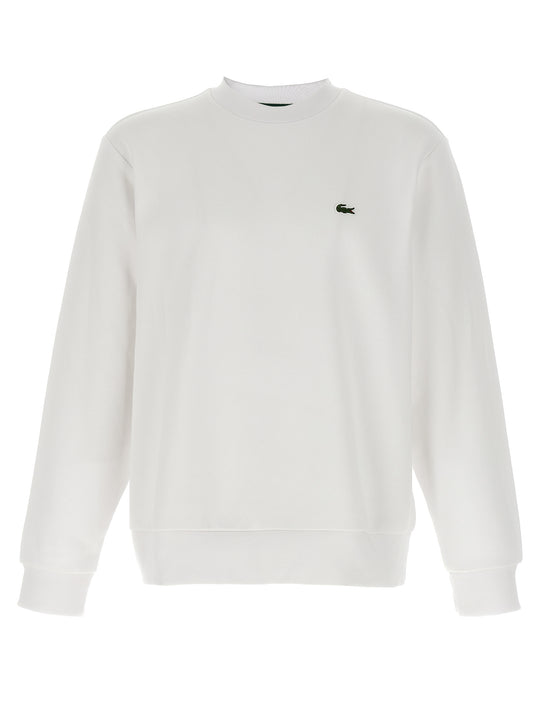 Logo Patch Sweatshirt White