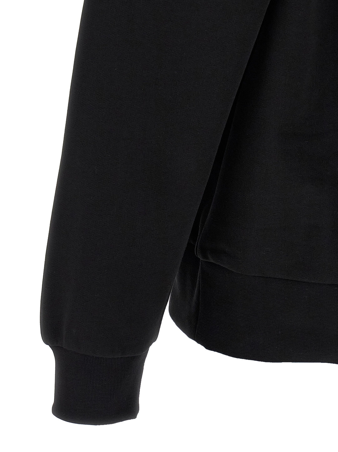 Lacoste Logo Patch Sweatshirt - Black | ef0fae60fdad8335f3b82afaf2cb1b5c289b2f16