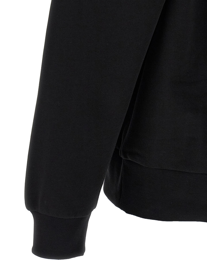 Lacoste Logo Patch Sweatshirt - Black | ef0fae60fdad8335f3b82afaf2cb1b5c289b2f16