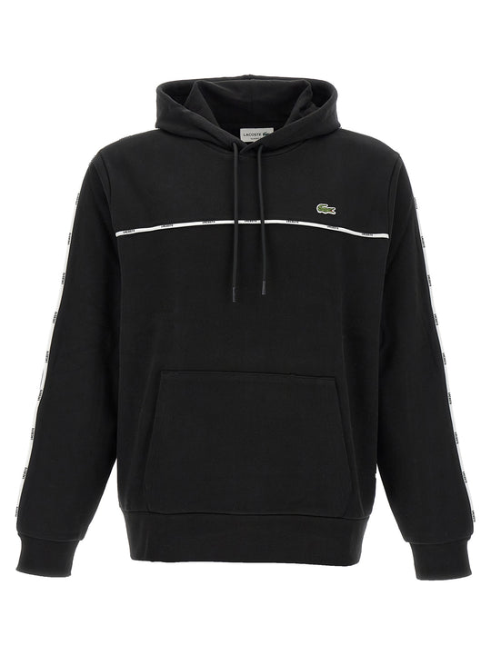 Lacoste Trim Sweatshirt Black