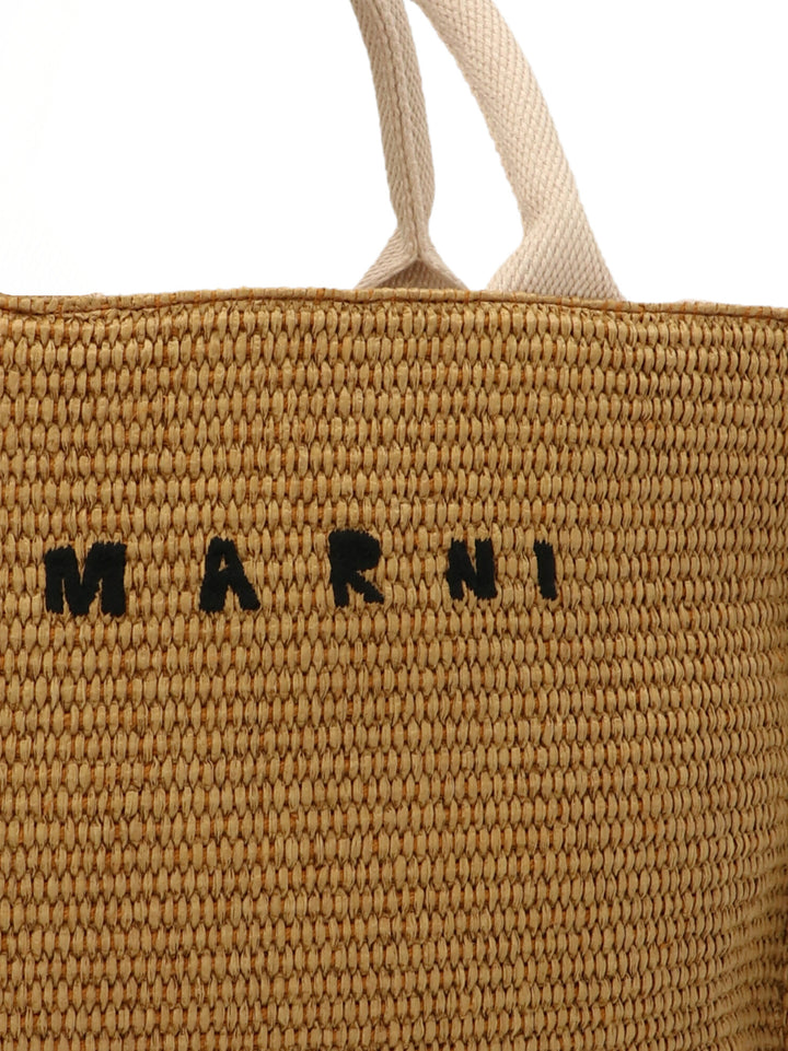 Marni Mini Tote Tote Bag - Beige | 68aabe3d0bea9024e5baa1c87f414972c8972121