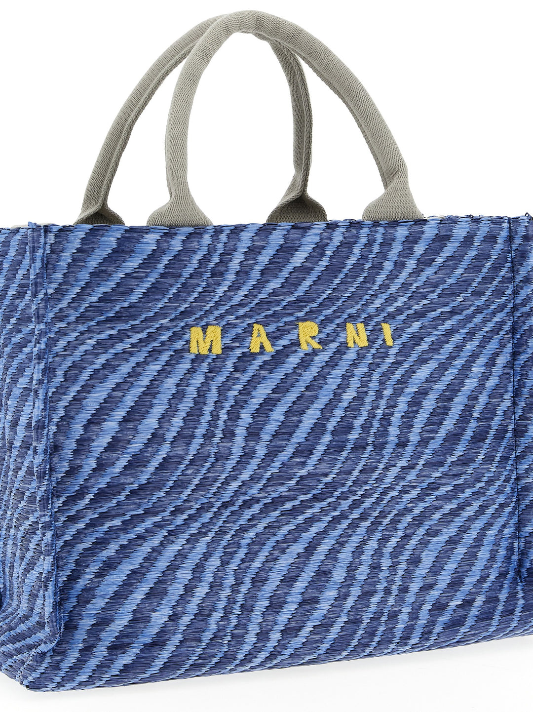 Marni Raffia Handbag Hand Bags - Blue | a1ccd7425449d797b2250cb68ffced2930a2094e