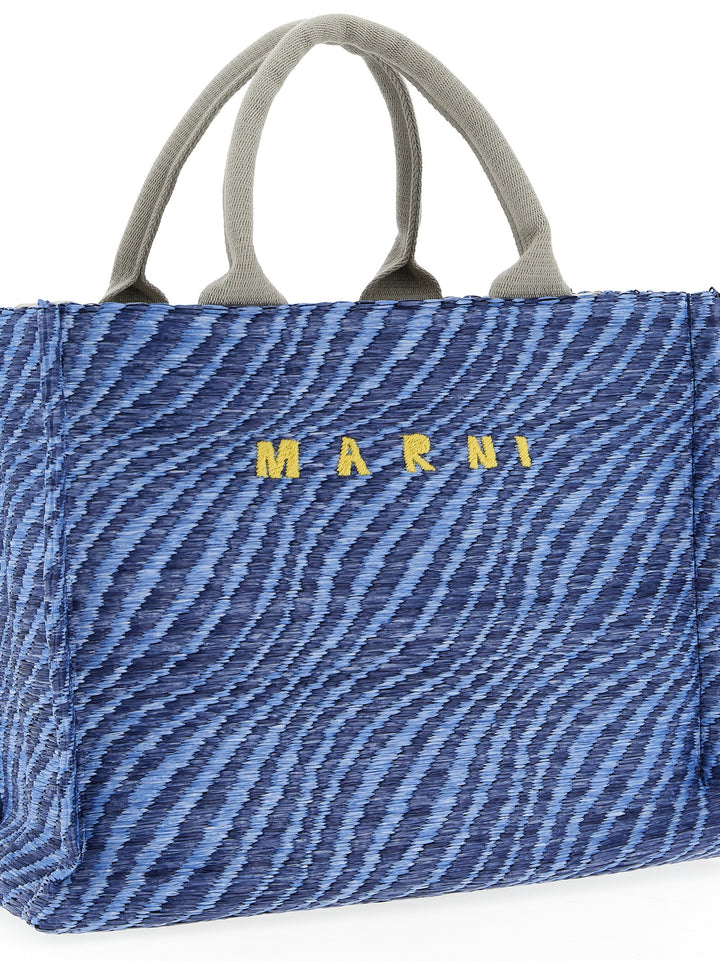 Marni Raffia Handbag Hand Bags - Blue | a1ccd7425449d797b2250cb68ffced2930a2094e