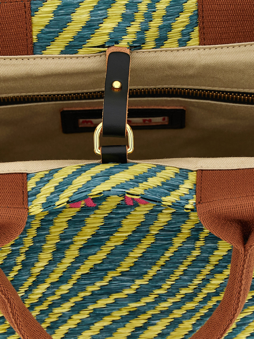 Marni Raffia Handbag Hand Bags - Multicolor | 69028514b1a4f3c3a26a2d7ee7485b60f063bd2b