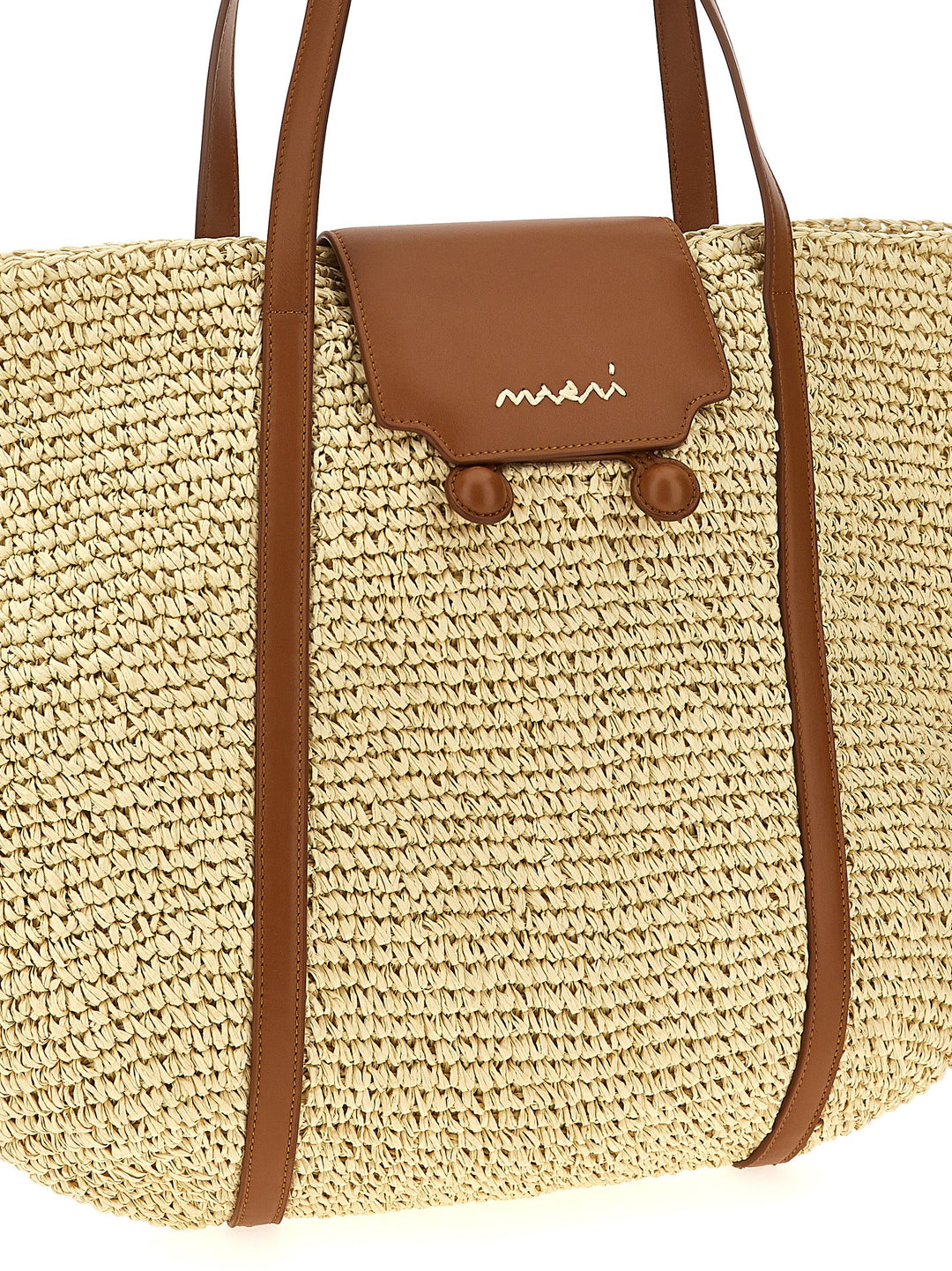 Marni Trunkaroo Tote Bag - Beige | 0c14d641f43ad69939f3775d39348634f64c20fb