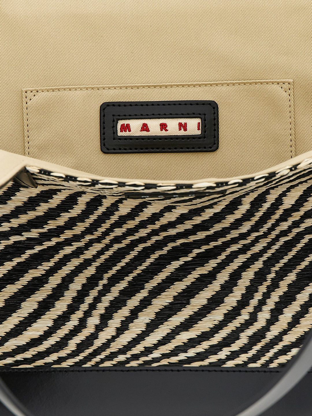 Marni Waves Tote Bag - Black | c8d9c242dc3a1a24d8b684d3327c5ef0a00ad3b8