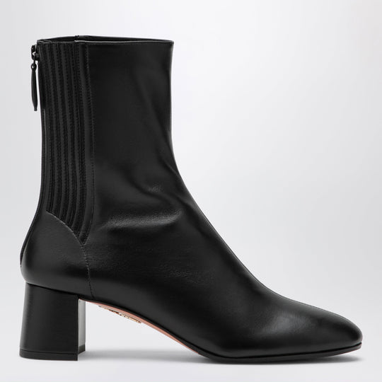 Saint Honoré Bootie Black Nappa Ankle Boots