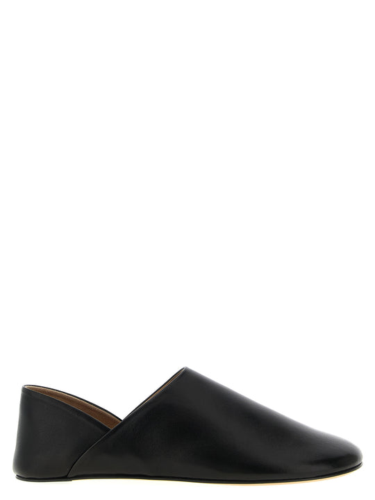 Babouche Flat Shoes Black