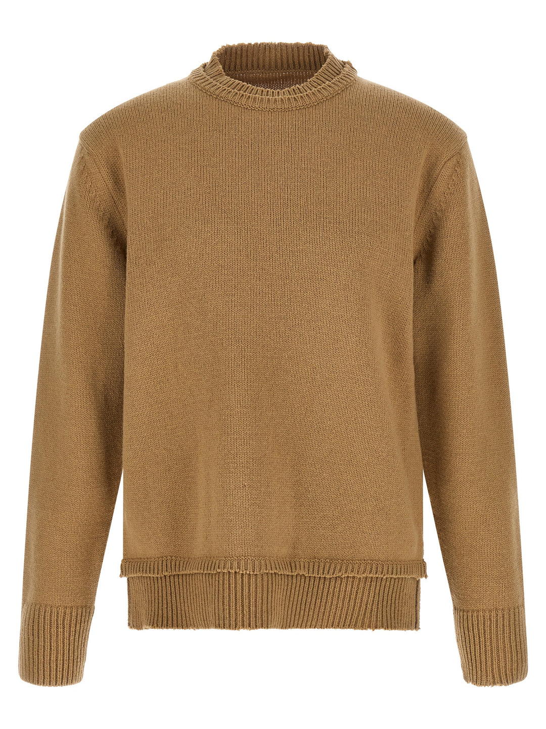 Maison Margiela Patch Sweater Sweaters and Cardigans - Beige | bddda7414549a2fcc148a08cdaa6793b2f6d9959