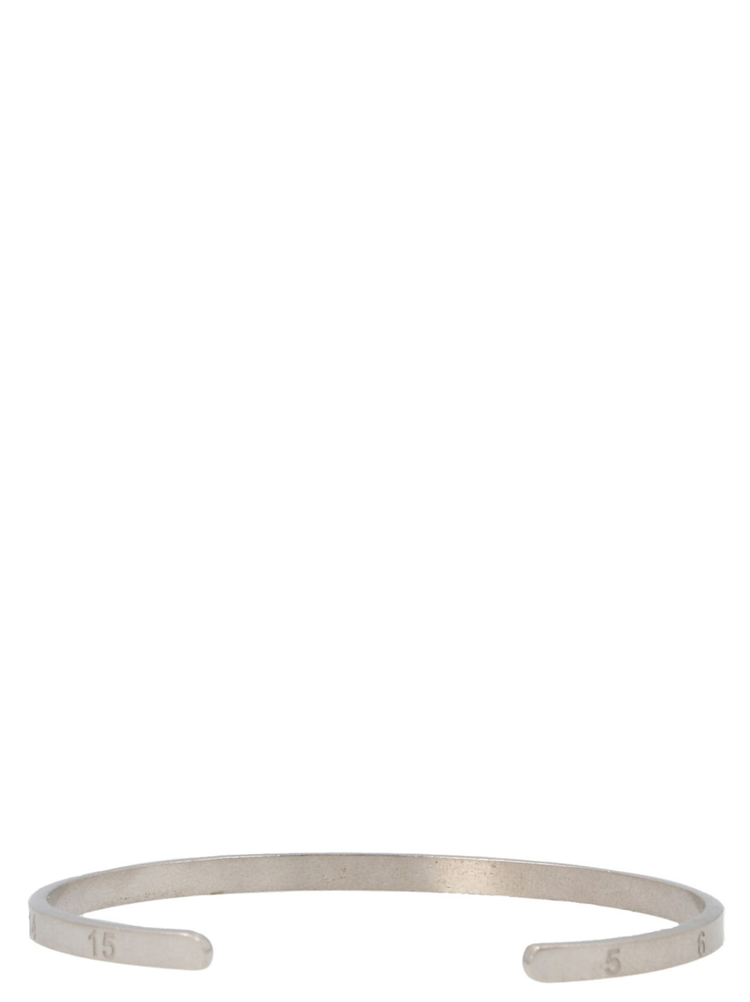 Maison Margiela Logo Bracelet Jewelry - Silver | cd05d71f6efc095eb352e0d45cbdeb3f0e2e13c0