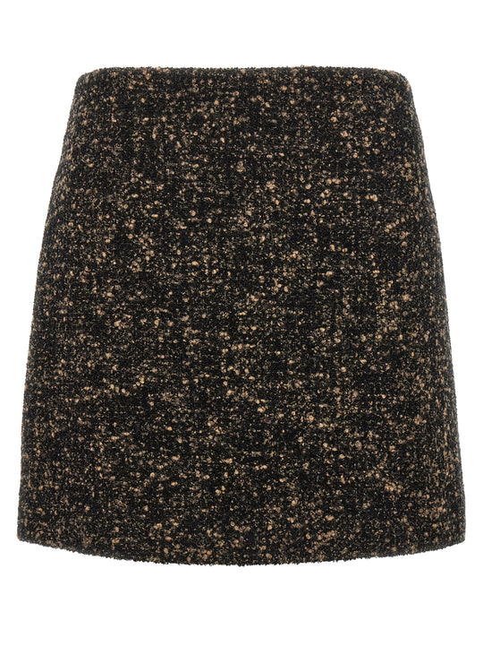 Katara Coci Mini Skirts Brown
