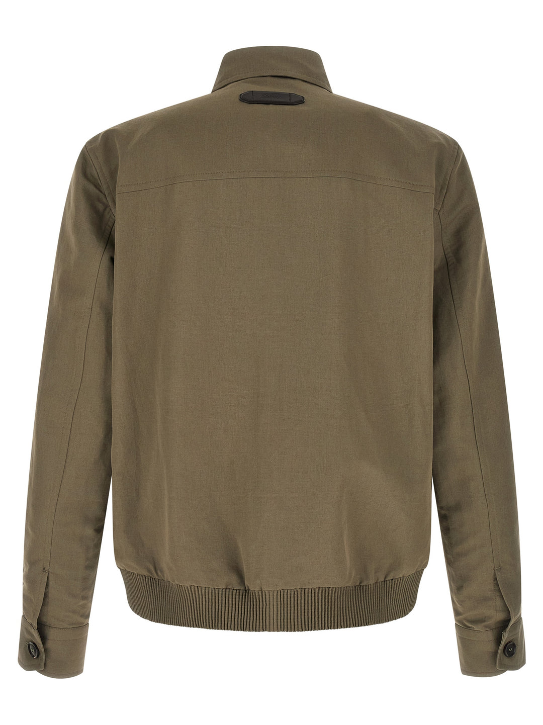 Brioni Linen Cotton Blouson Puffer Jackets - Green | 2079b0027627d0ec94b9d158d7b33409548687b3