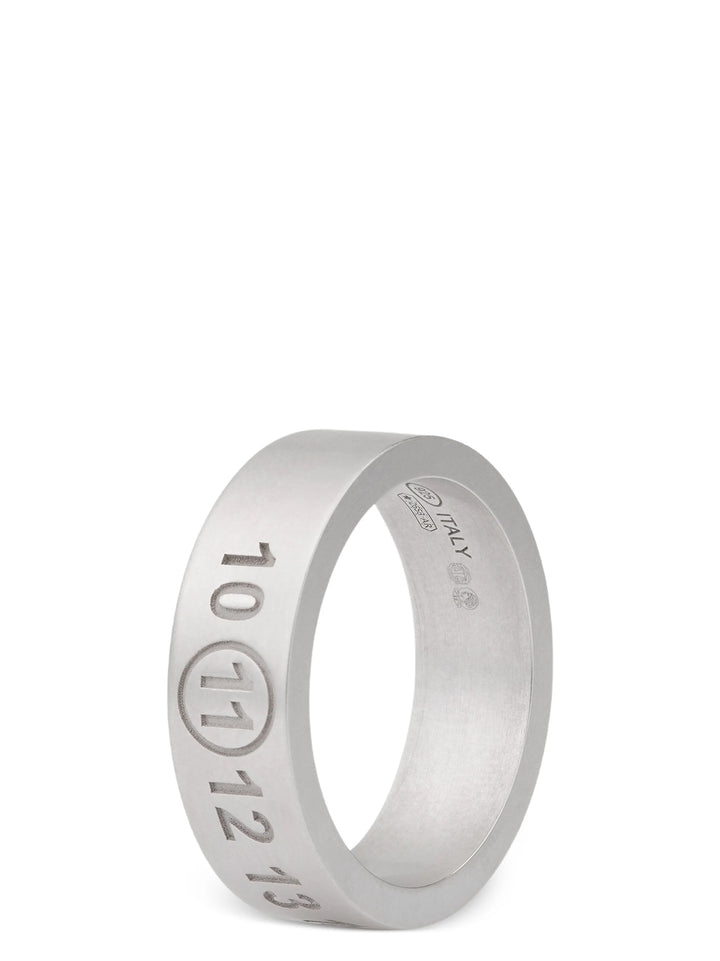 Maison Margiela Number Reference Jewelry - Silver | c0b7c017cf1f382272351f7e85ec8741079e72f2