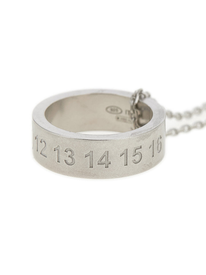 Maison Margiela Number Reference Jewelry - Silver | bba9a7f43fba4c7b44cfb3961954bba39909eb45
