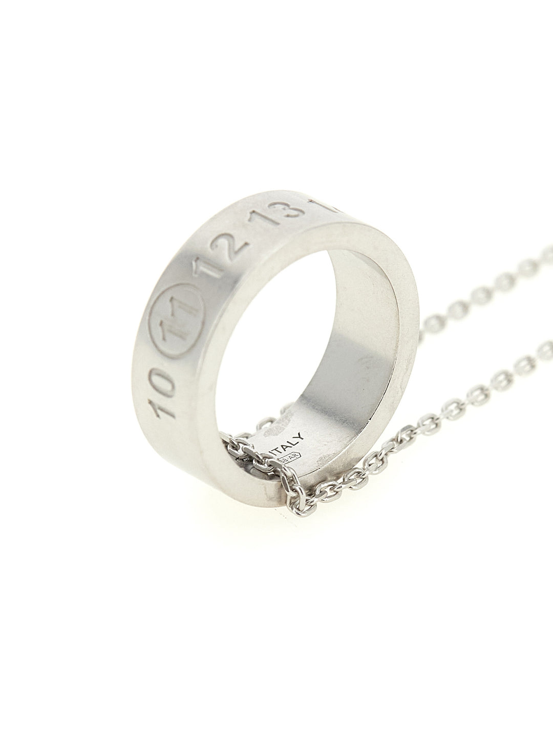 Maison Margiela Number Reference Jewelry - Silver | a692111596f91b12a09ab09b0d48189a6c077dc8