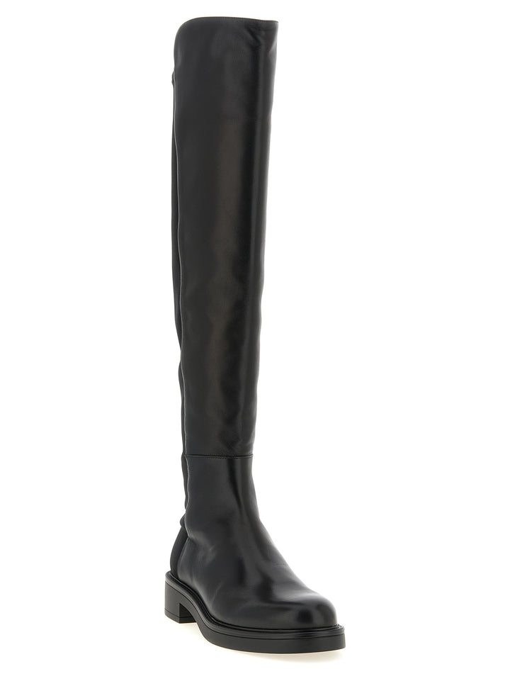 Stuart Weitzman 5050 Celia Boots and Ankle Boots - Black | 10e8d3586d0069a5caef7adbc76278aeff4a9b75