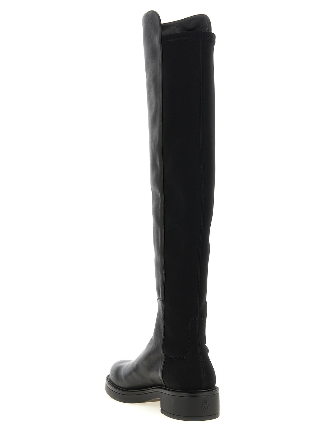 Stuart Weitzman 5050 Celia Boots and Ankle Boots - Black | db5525ebccf3f9936cf7f64c67ff6bddeff892ed
