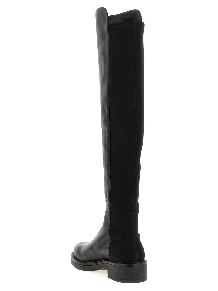 Stuart Weitzman 5050 Celia Boots and Ankle Boots - Black | db5525ebccf3f9936cf7f64c67ff6bddeff892ed