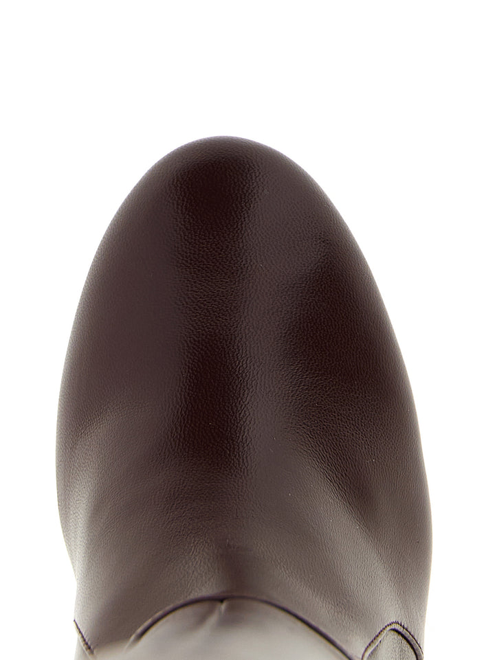 Stuart Weitzman Babette Over-The-Knee Tubo Boots and Ankle Boots - Bordeaux | e3d06e08f6dae4d8b249165e054e208abe5bf2ba