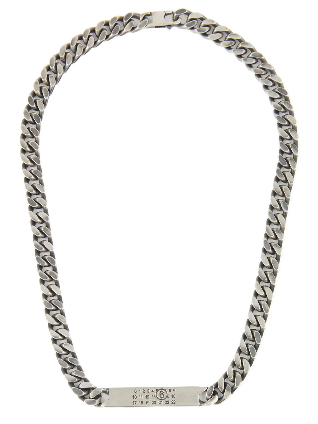 Mm6 Maison Margiela Numeric Jewelry - Silver | 012951fe3d5ddc9b93727646ce432f7aa7eccb46