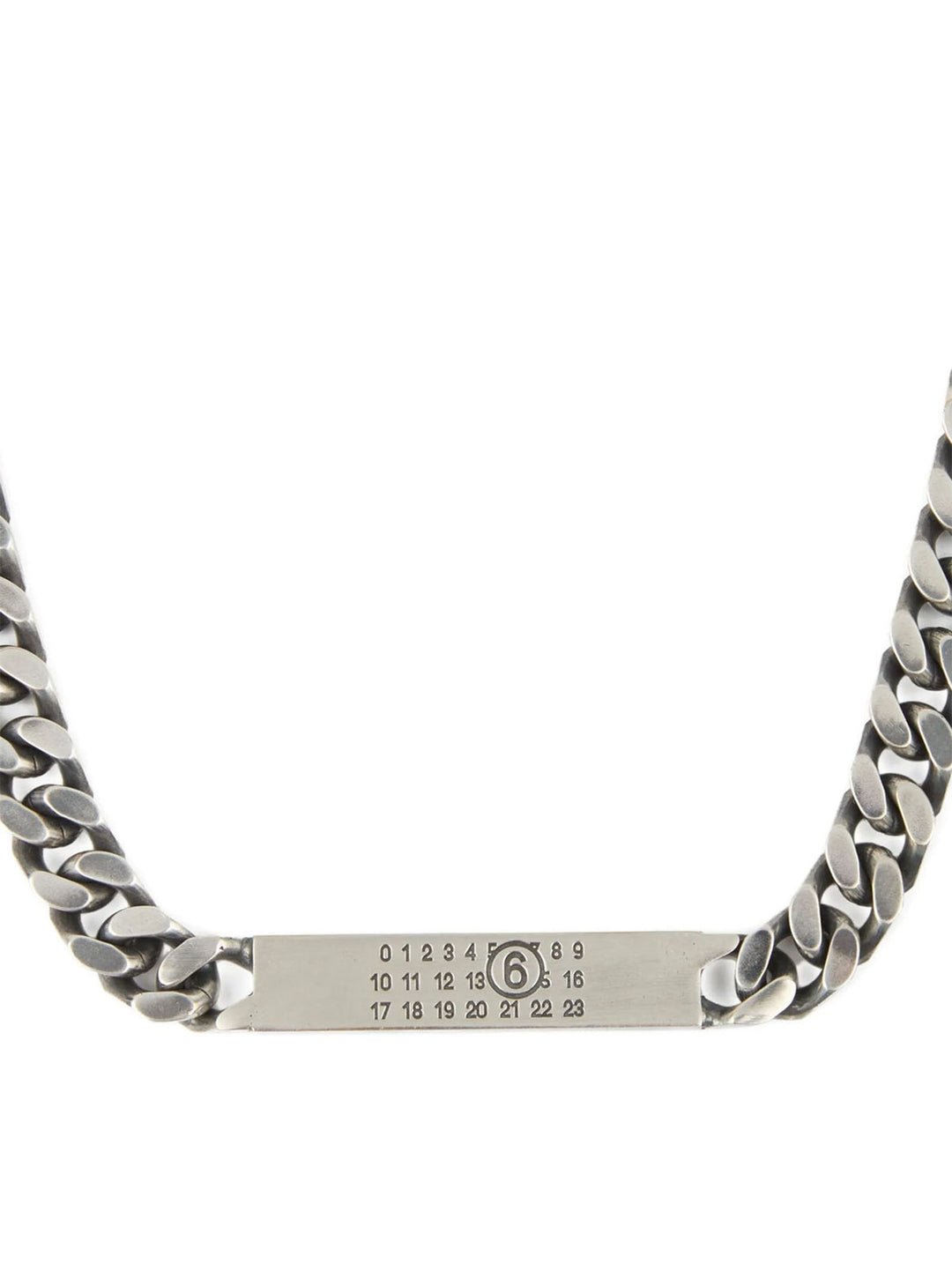 Mm6 Maison Margiela Numeric Jewelry - Silver | 2fa066fc1ef52a299cac01b2b68c5063967bf73a
