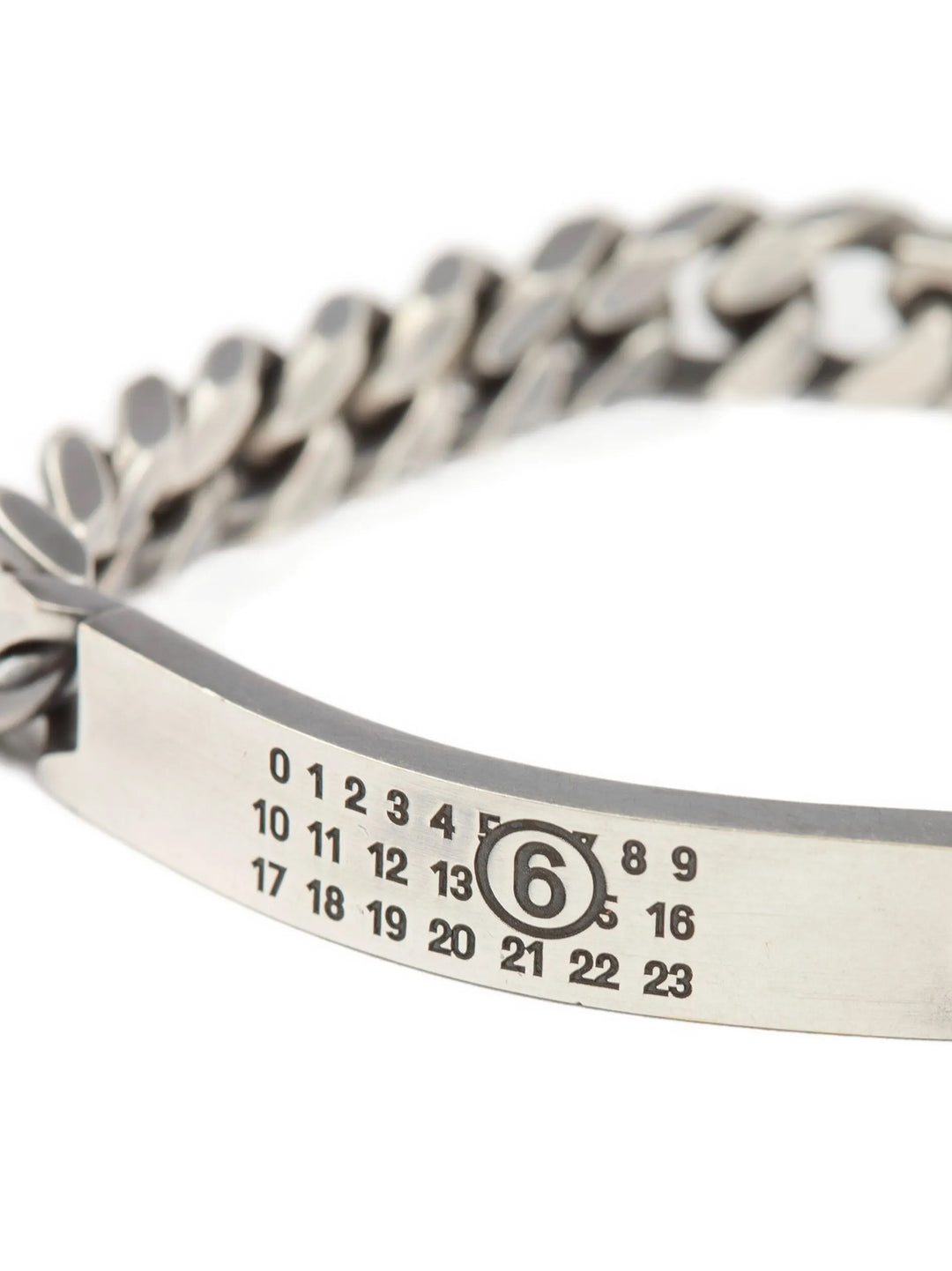 Mm6 Maison Margiela Id Tag Jewelry - Silver | 9fbae3ef01b73d846ab9376e6cf4650c8845bad3