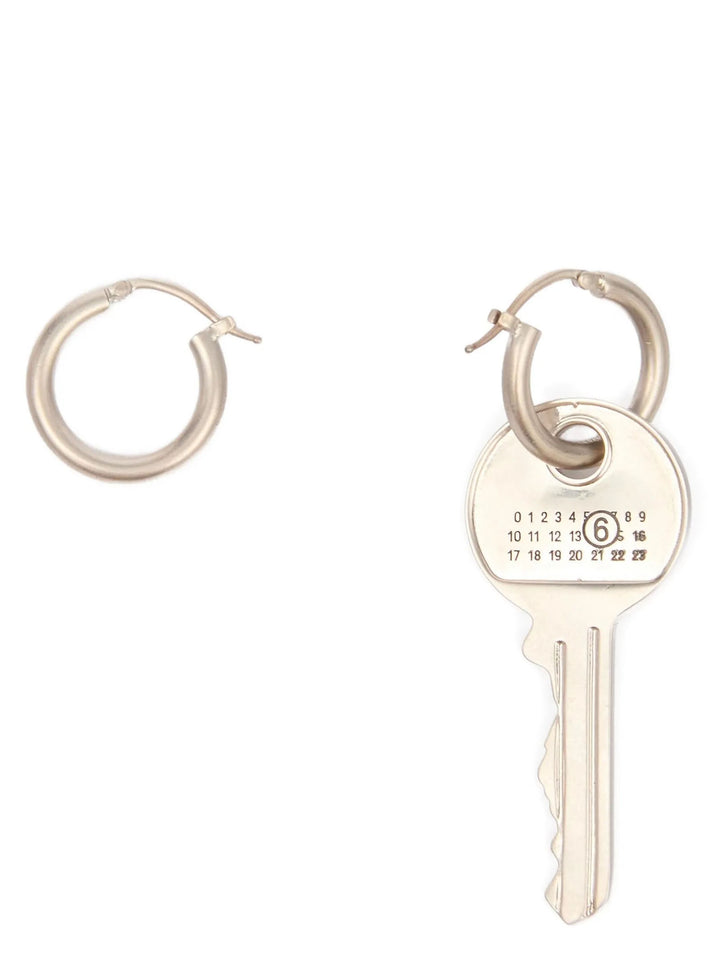 Mm6 Maison Margiela Earring Key Jewelry - Silver | 537ce22fe91099f09b4c758bc9c757f573af111b