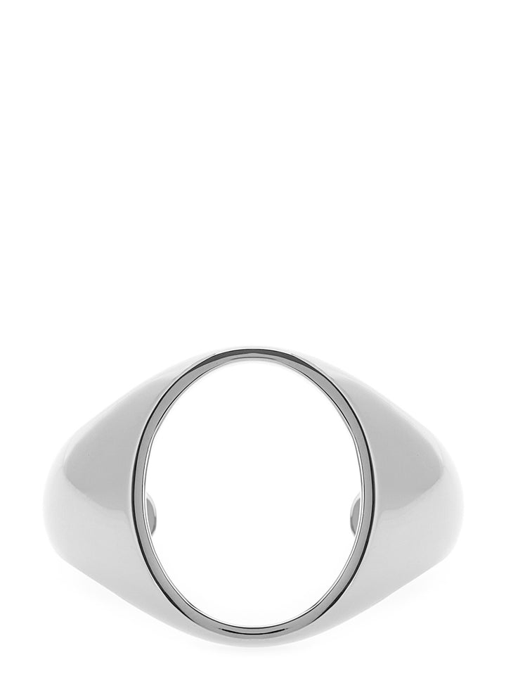 Mm6 Maison Margiela Chevalière Jewelry - Silver | 19b92616c02eb2e2fb450c0f3ed50128620e5bc2