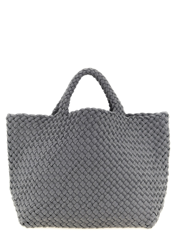 Naghedi St. Barths Double Weave Tote Bag - Gray | 16ffac602a58a1a1f6bf8198bf81519b8ed4ebb1