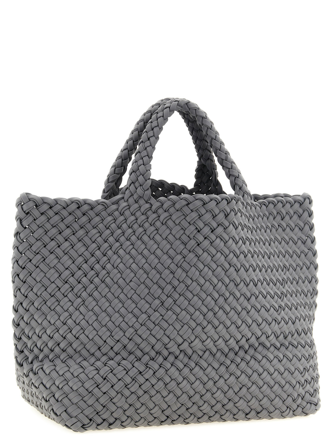 Naghedi St. Barths Double Weave Tote Bag - Gray | 8374a7013fdef626678a467ea0e25baabfe83fbb