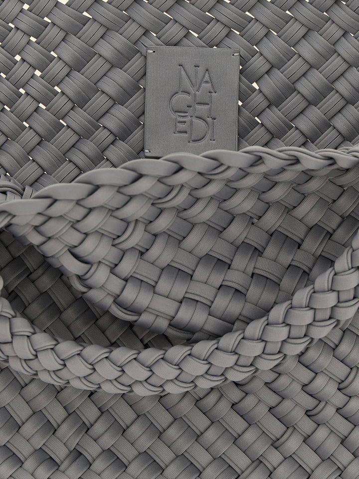 Naghedi St. Barths Double Weave Tote Bag - Gray | 507aa0a16d8d7356a8c4db7596ad194bbd486b03