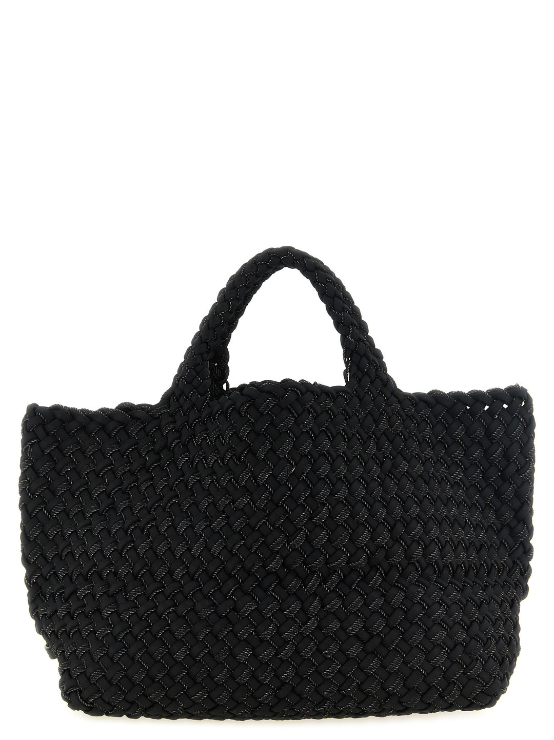 Naghedi St. Barths Double Weave Tote Bag - Black | de384dc5011fdb38d470b1c3e5741f3788e86a66
