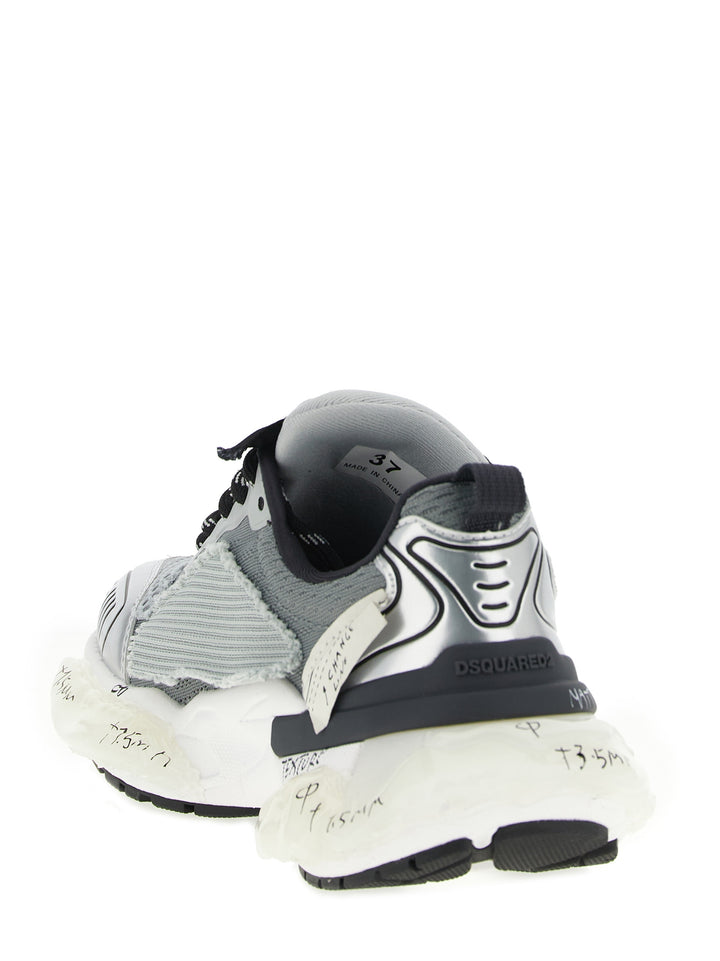 Dsquared2 Faster Sneakers - Gray | 68ba4a5034d1791e1692e6f1945edf20e3531830