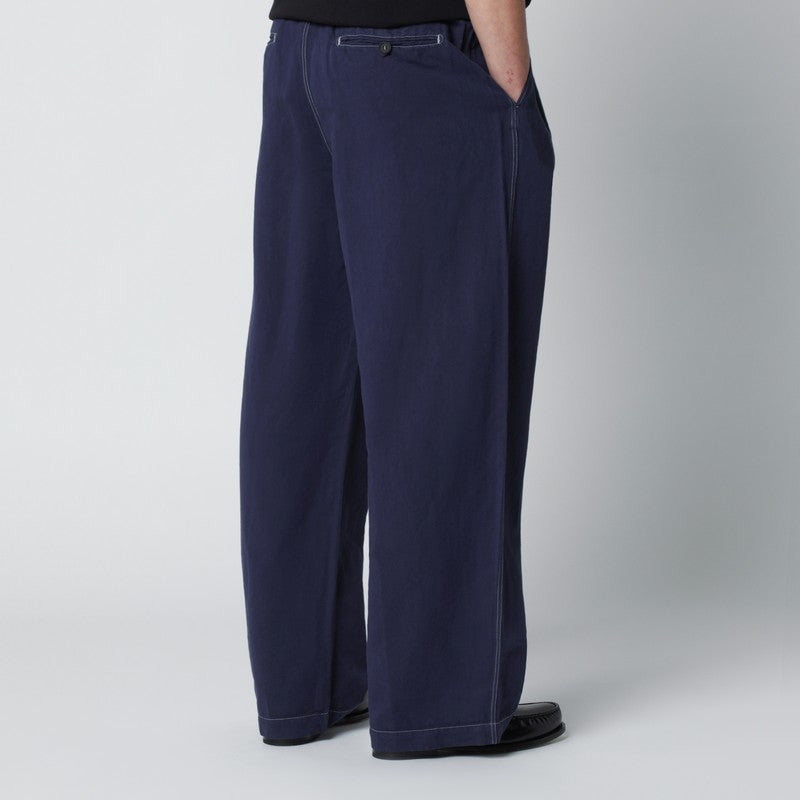 Studio Nicholson Pants - Blue | 0b3f2769b272104a792007abb24fb3dd69a931a2