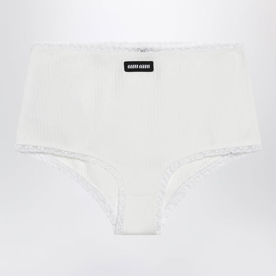 White Cotton Culottes