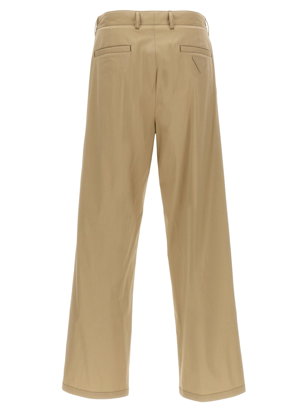 Prada Poplin Pants - Beige | 25de09f599c7192bc770ea1804d682e1f2b5bb46