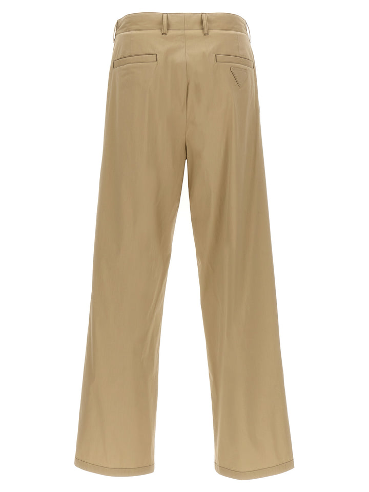 Prada Poplin Pants - Beige | 25de09f599c7192bc770ea1804d682e1f2b5bb46