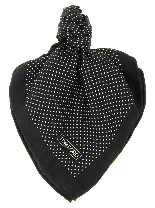 Silk Pocket Clutch Bag Ties And Papillon Black