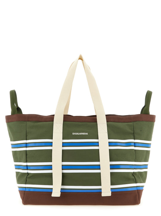 D2 College Tote Bag Multicolor