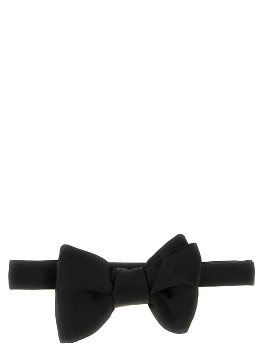Silk Bow Tie Ties And Papillon Black