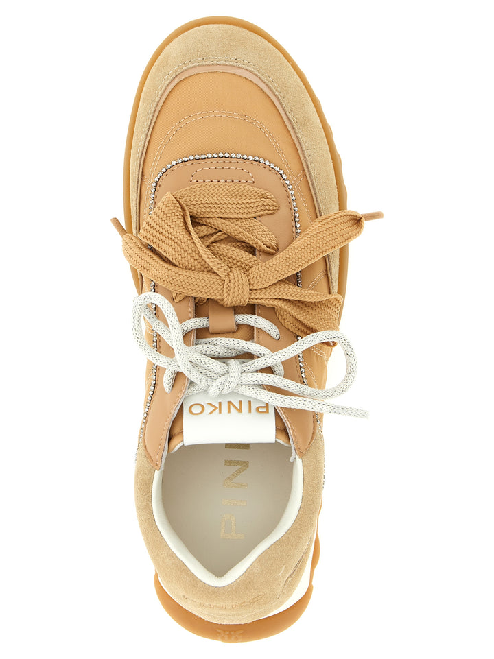 Pinko Gea 02 Sneakers - Beige | 2afb0504b2e65f67d0ad14721732883694450ee1