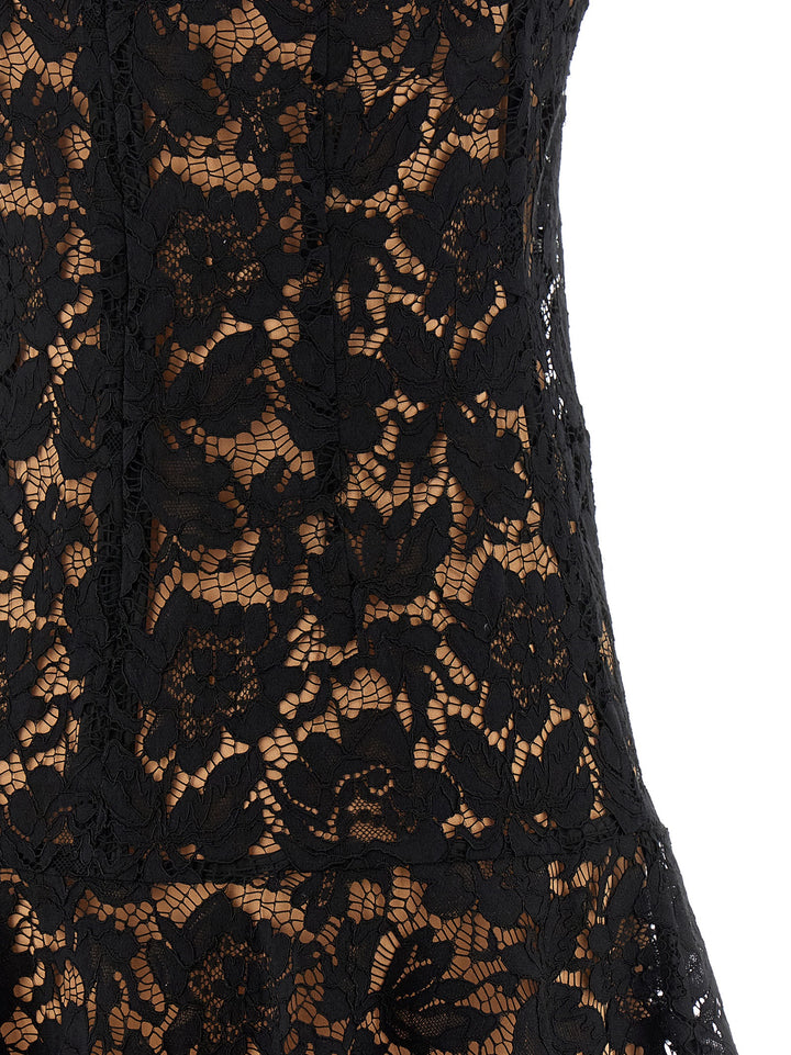 Self Portrait Black Lace Crystal Dresses - Black | 3dc2ef7d767545a54941872e4cf06e6e7d20d5c9