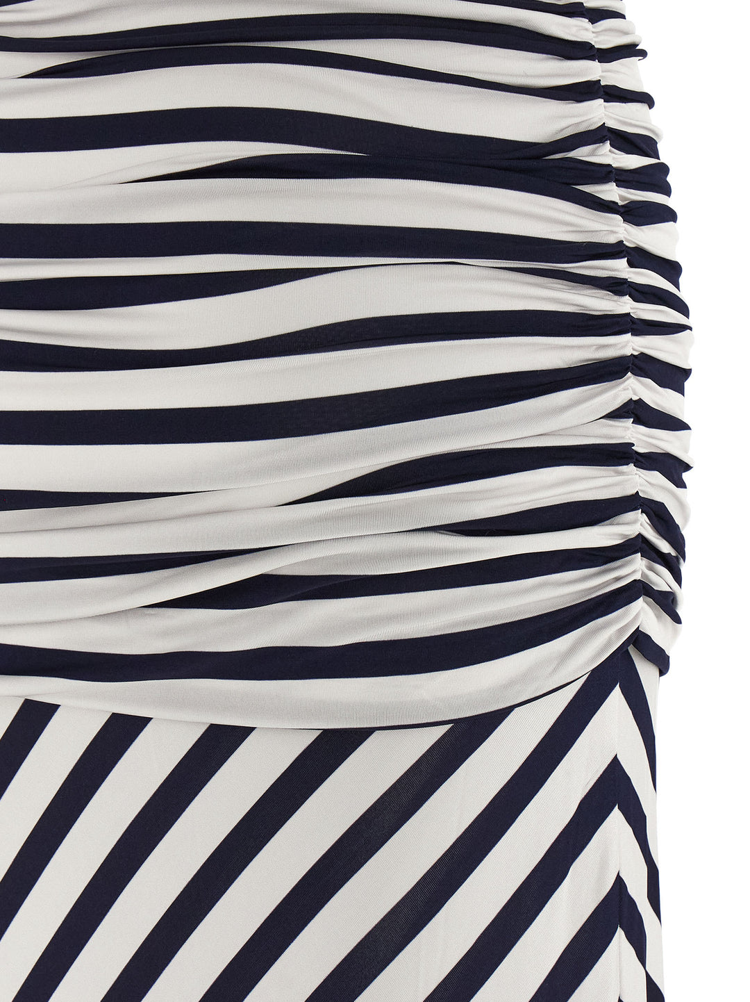 Self Portrait Navy Stripe Jersey Maxi Dresses - Blue | a21b20d94e4e8b60fe856fc8341671ca73d22bfe