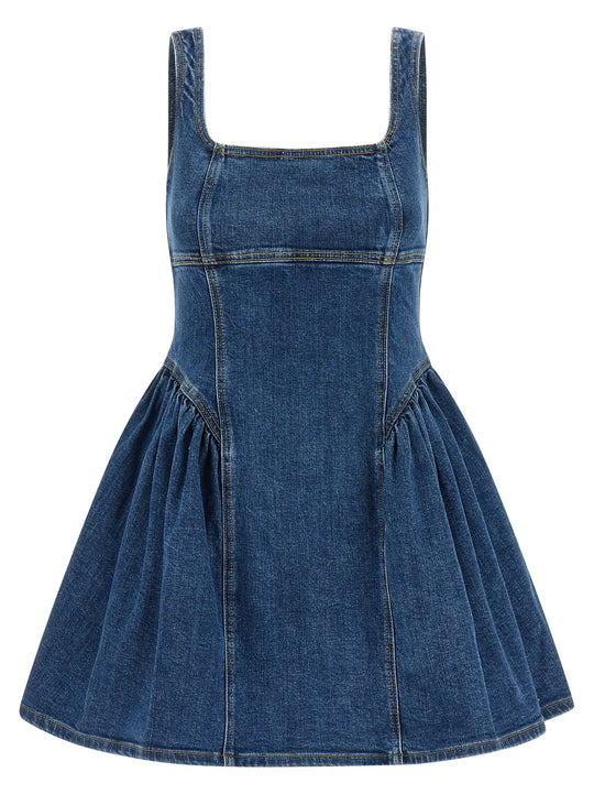 Denim Mini Dress Dresses Blue