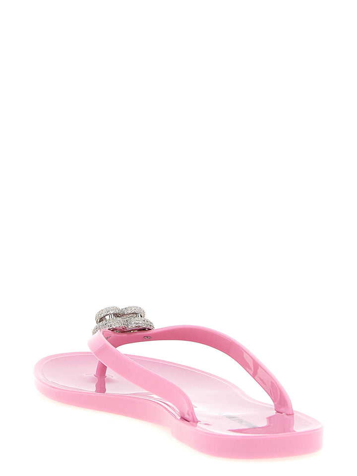 Mach & Mach Double Heart Sandals - Pink | a1e44ee05a0892299f03e2b1c93d184b12d5660f