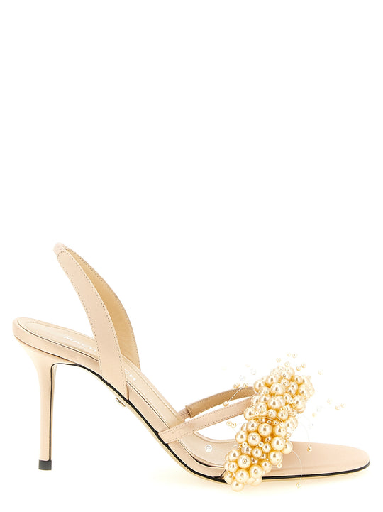 Floating Pearl Sandals Gold