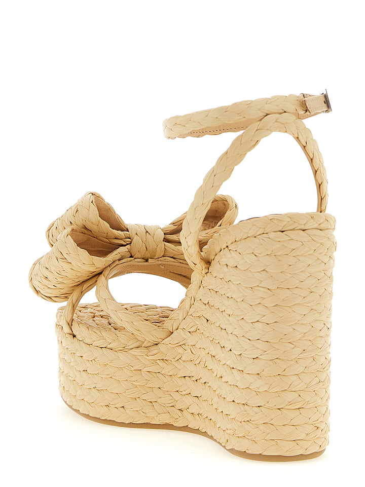Mach & Mach Le Cadeau Wedges - Beige | baa072812d4a228dd80e6a97ad4ed5d25050161c
