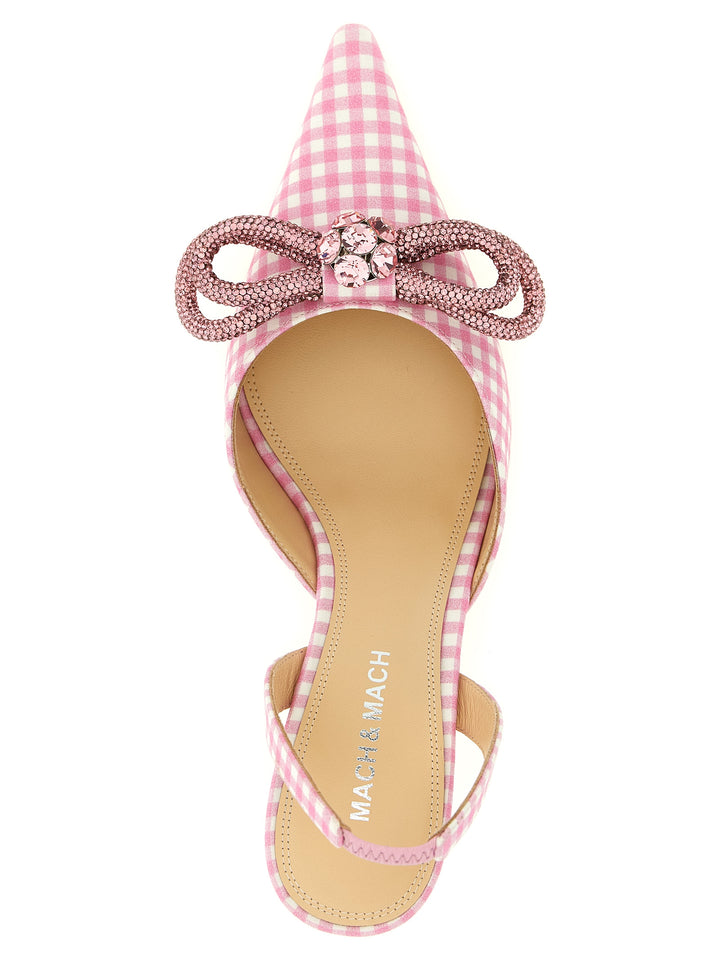 Mach & Mach Double Bow Pumps - Pink | 1dd9826ed0bc06e55512875348fe26873ef0be8d