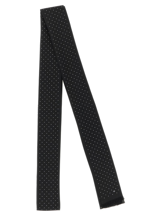 Polka Dot Scarf Scarves And Foulards Multicolor